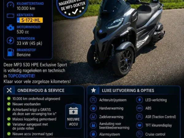 Year unknown Piaggio MP3 500 - Price on request (1/1)