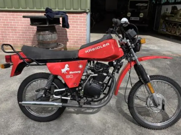Bouwjaar onbekend Kreidler Mustang LK80 With New 125cc Fourstroke Engine - € 2.600 (1/1)