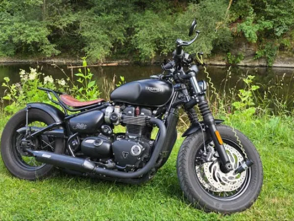 Year unknown Triumph Bonneville Bobber-Black - €13,250 · Bidding (1/1)
