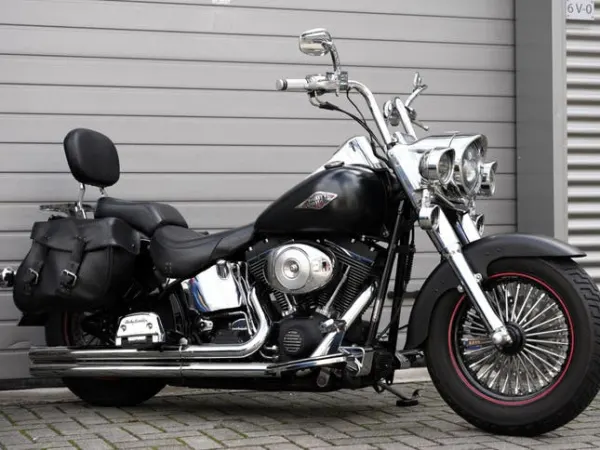 2001 Harley-Davidson Flstf Fat Boy Softail Fatboy 1450cc Black - € 7.500 (1/1)