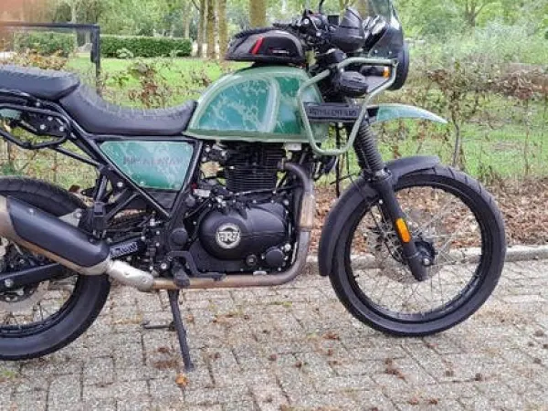 2022 Royal Enfield Himalayan 410 Bouwjaar 2022 Base-Groen - € 3.600 · Bieden (1/1)
