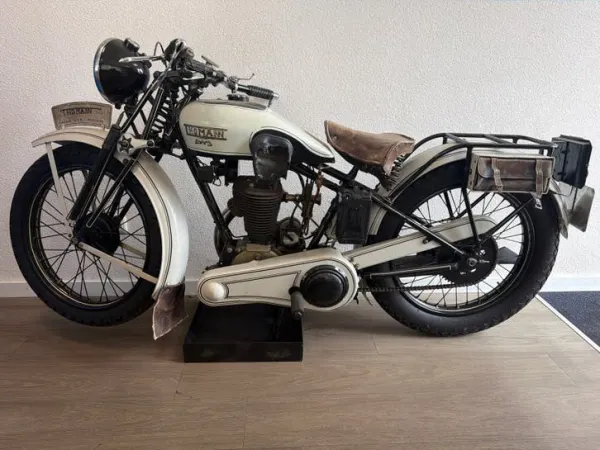 Year unknown Gilera Thomann 200cc uit 1928-Unieke Klassieke Motorfiets - €8,250 · Bidding (1/1)