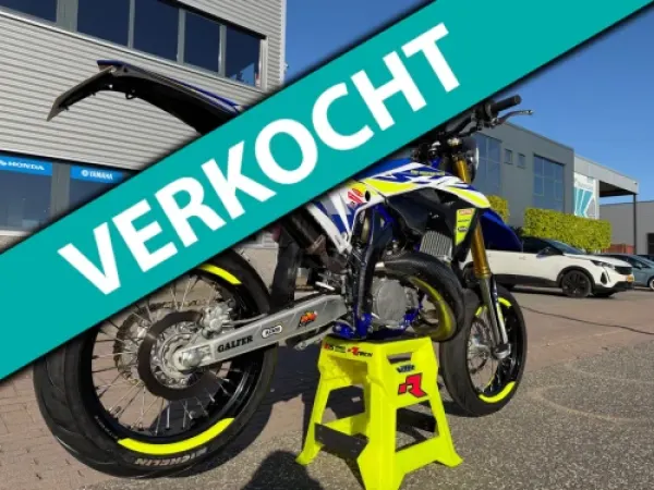 Bouwjaar onbekend Sherco 125 2 Takt Model A1 Rijbewijs Supermoto Supermotard TOPTAAT!no exc fe KTM Husqvarna - € 7.950 (1/1)