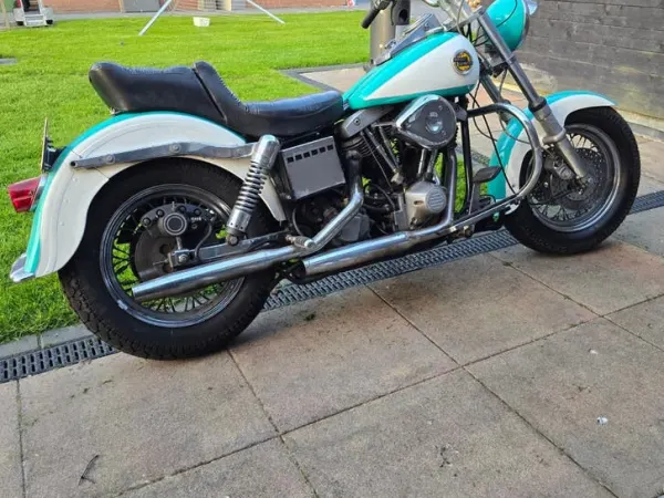 Bouwjaar onbekend Harley-Davidson 1200 fxe shovel-1980 Matching Numbers - € 7.500 · Bieden (1/1)