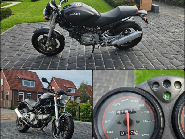 2002 Ducati Monster 600 Dark-Remus uitlaat-41.678km - €2,100 · Bidding (1/1)