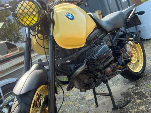 Bouwjaar onbekend BMW R1100GS Scrambler-Gele Custom Build - € 1.500 · Bieden (1/1)
