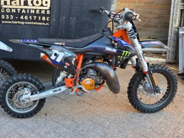 Year unknown KTM sx met Verlengde Achterbrug en HGS Uitlaat - Price on request (1/1)