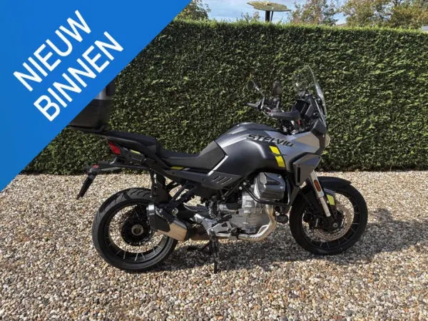 2025 Moto Guzzi Stelvio PFF Quickshift, Middenbok, Topkoffers, Bl - €14,950 (1/1)
