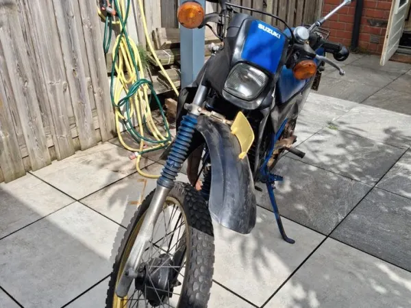 Year unknown Suzuki TS 50 X-Klassieke Enduro Brommer - Reserved (1/1)
