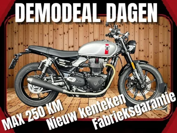2026 Triumph Speed Twin 900 ALU Silver (bj 2026) - €10,490 (1/1)