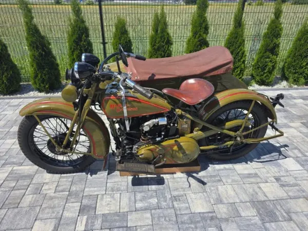 Bouwjaar onbekend Harley-Davidson VL1930 With Sidecar (WLA, UL, VL) - € 34.500 · Bieden (1/1)