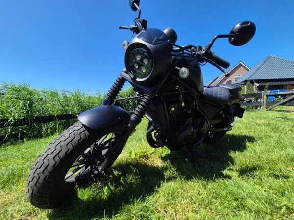 2021 Honda Rebel 500 Special Edition Lage Kmstand - €6,750 · Bidding (1/1)