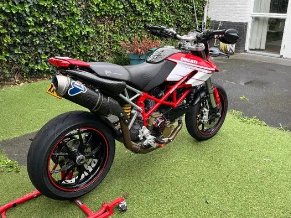 2008 Ducati Hypermotard 1100, Termignoni + Veel Extra's en Carbon - € 4.900 (1/1)