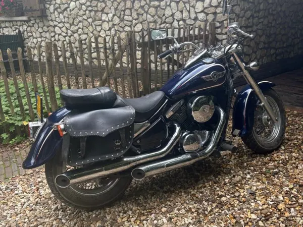 Year unknown Kawasaki VN 800 Classic uit 2001, Cruiser met Zijtassen - Bidding (1/1)