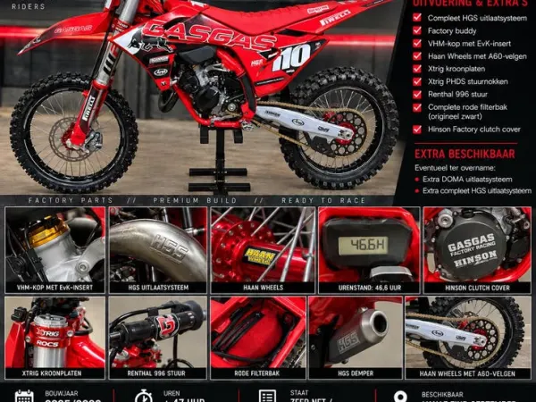 Bouwjaar onbekend Gasgas MC 125 - Bieden (1/1)