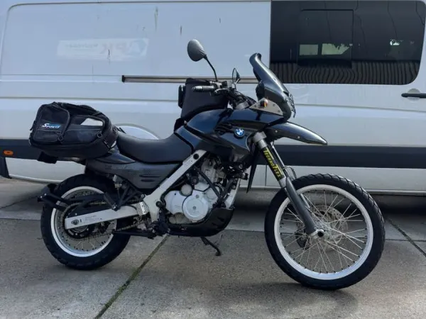2003 BMW F650GS met 21 Inch Voorwiel en WP48mm Voorvork - € 1.950 · Bieden (1/1)