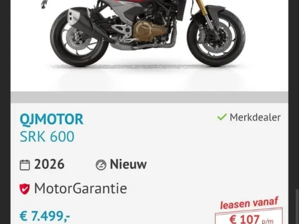 Year unknown QJMotor 600srk - €4,850 (1/1)