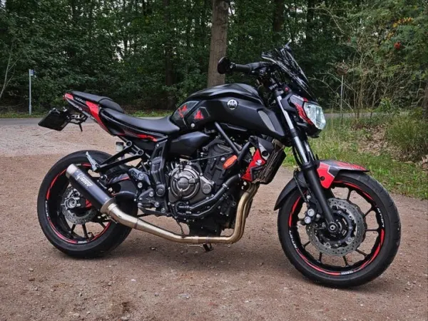 2018 Yamaha MT-07 - €5,900 · Bidding (1/1)